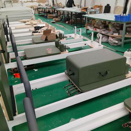 二代铝合金定轨小白床普拉提核心床瑜伽馆铝合金工作室训练器