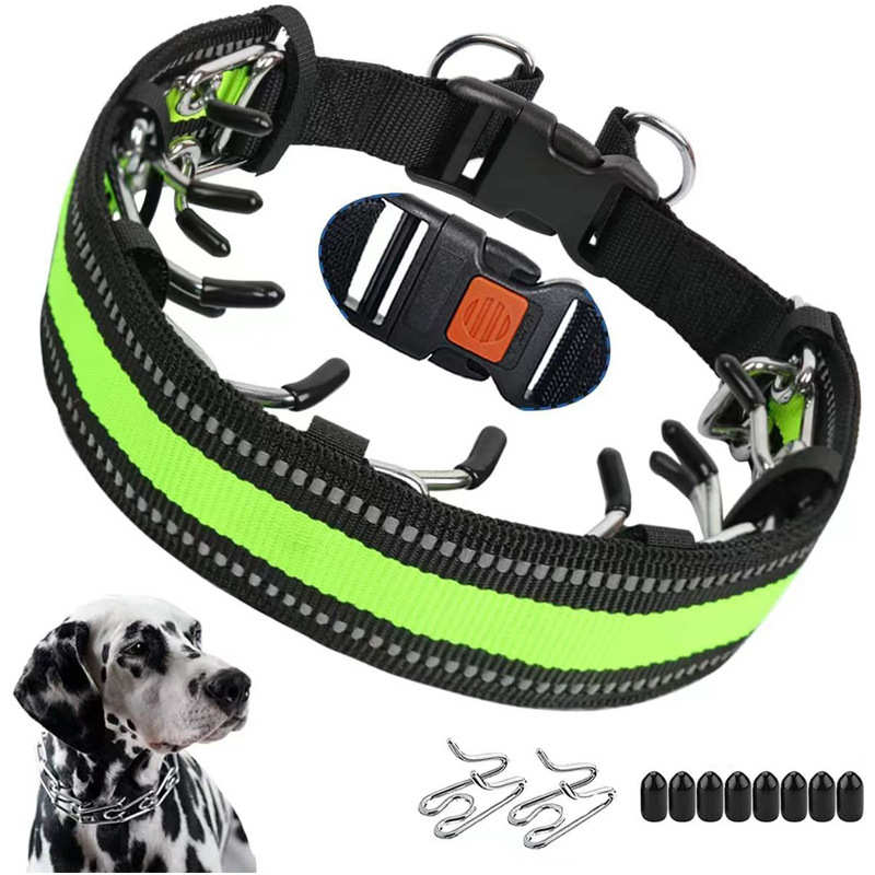 刺牧宠物用品项圈圈套链刺激犬宠物狗脖狗德冲钉狗训链防爆脖项圈