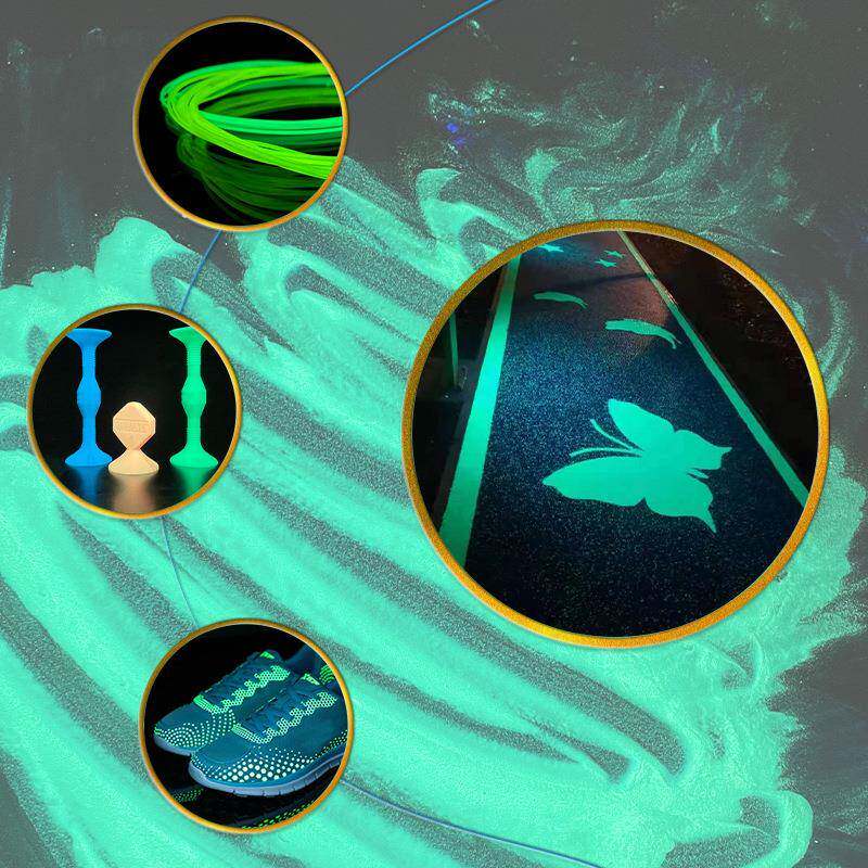 [超细粒径]夜光粉发光粉便宜高亮夜光粉油性长效夜光粉印刷用