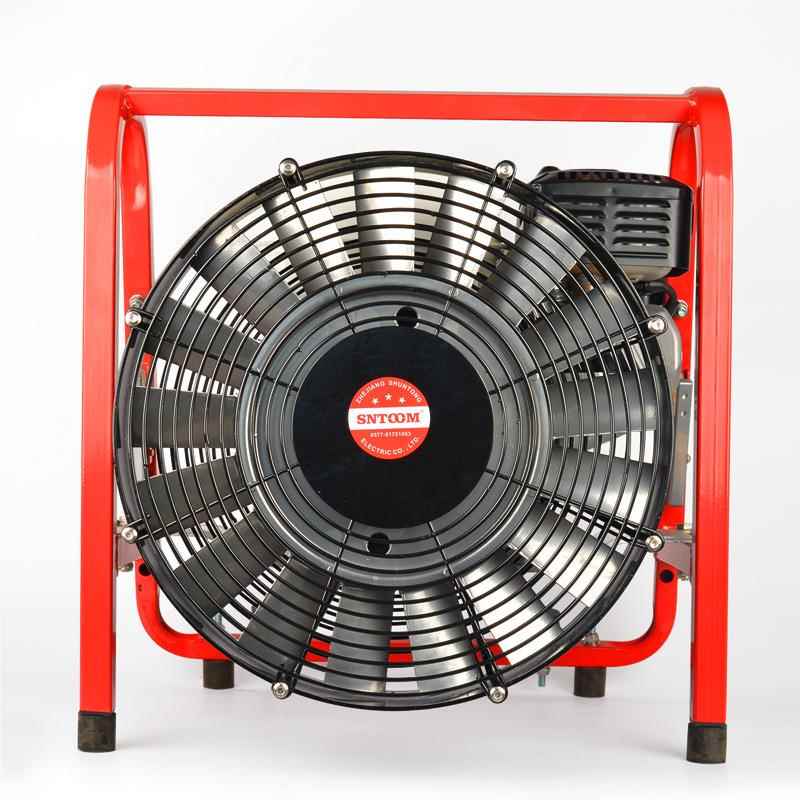 汽油涡轮排烟风机ST240-24/60546C移动消防排机GF16M寸 21压寸正