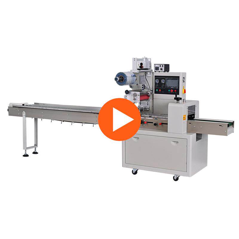 蛋卷糕点充氮气包装机全自动手工食品封口机竹叶粑枕式包装机