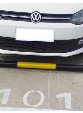 弯管挡车杆 2000*76*1.2mm 带法兰停车场挡车杆 车轮杆