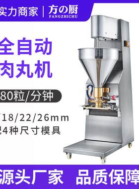 全自动肉丸成型机商用实心牛肉丸猪肉丸鱼丸子小型肉丸成型机器