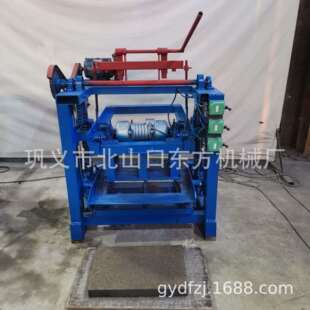 35A制砖机生产水泥板原材料水泥石粉沙子即可制砖多种模具可换