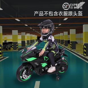6小孩电电瓶车充岁电可坐人5玩具男孩生日 高档儿童动两轮托摩车2