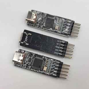 V2.1 Link Stm32调试下载编程刻录机支持串口模拟器 Stlink