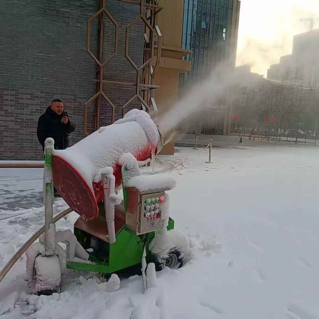 室内外工游乐场炮庆典雪景人喷滑雪大型雪场造雪雪机VVN零度出雪
