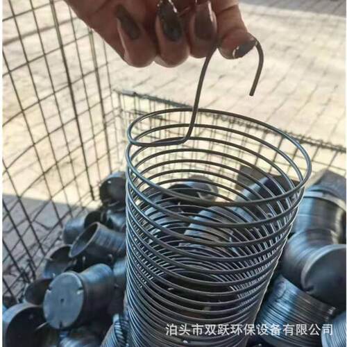 弹簧式除尘骨架挂钩式镀锌伸缩袋笼异形脉冲自弹笼骨架除尘器配件