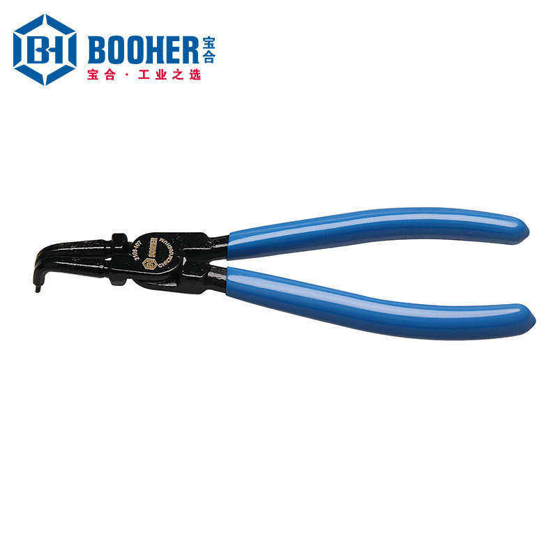 Booher宝合手动工具 德式CrV穴用曲口卡簧钳BH2108407/09 7"~9",五金/工具,挡圈/卡簧钳,淘宝优惠券,粉丝福利购,淘宝优惠卷