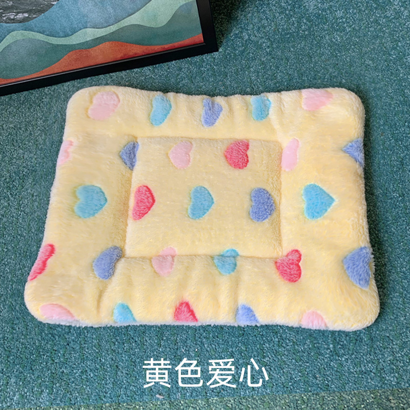 法兰绒宠物垫子加厚保暖猫狗垫子