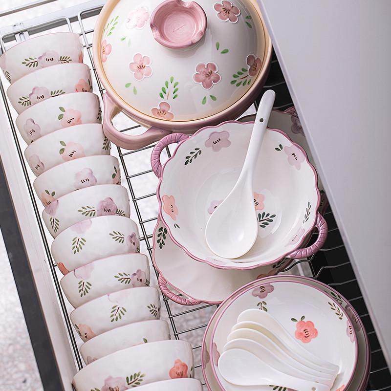 乔迁餐具碗碟套装家用2024新款景德镇陶瓷碗盘碗筷盘子高颜值碗具,餐饮具,碗,淘宝优惠券,粉丝福利购,淘宝优惠卷