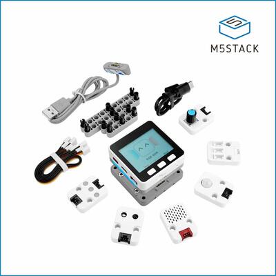 官方M5Stack M5GO IoT Starter Kit V2.7 物联网入门开发套装