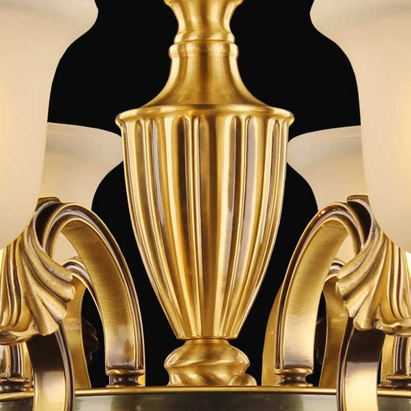 欧式水晶吊顶灯房间书房餐桌客厅个性服装店装饰铜质灯具H131,家装灯饰光源,客厅吊灯,淘宝优惠券,粉丝福利购,淘宝优惠卷