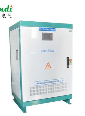 光伏离网逆变电源30WDC384V转AC380V带工频隔离