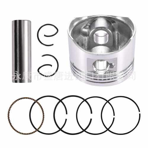 GOOFIT 52.4mm 缸径活塞环总成适配110cc Taotao Roketa Sunl