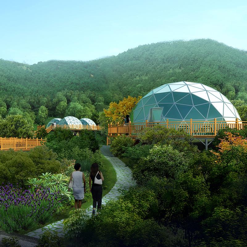太玻空餐舱璃屋户外露民营宿饮快速拼装异形组合景306区造型活动