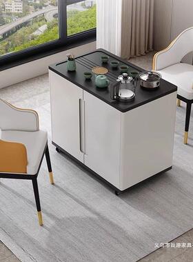 可移现动茶DJJ台型桌边柜家用沙小发边茶车轻奢代茶几桌阳茶台泡