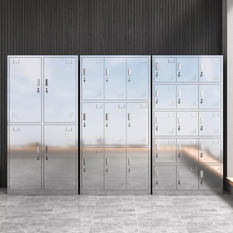 不锈钢更衣柜员工储存柜无尘车间304不锈钢柜碗筷柜多门存包柜子,商业/办公家具,办公储物柜,淘宝优惠券,粉丝福利购,淘宝优惠卷