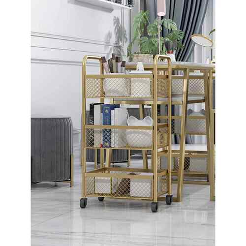 美容院专用推车多功能时尚纹身美甲美甲理发店移动工具推车储物架