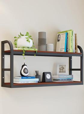 铁艺书架花墙上壁置物架墙面架家用餐挂厅收装饰隔板酒架TXB儿童