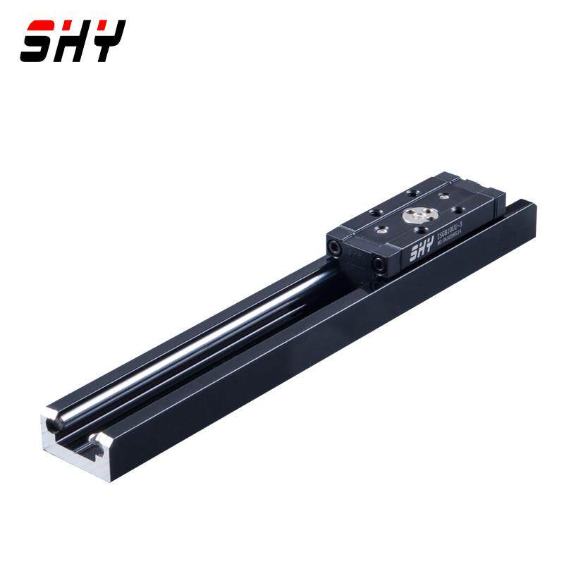 28MM双轴心带锁铝型材激光机导轨喷涂机橱柜窗帘滚轮家具路轨滑轨