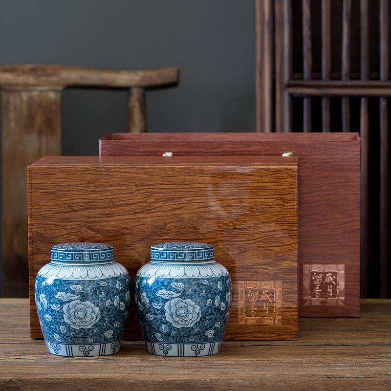 哥窑茶叶罐包装盒空礼盒装空盒子礼品盒中号通用订制龙井绿红白茶,餐饮具,茶叶罐,淘宝优惠券,粉丝福利购,淘宝优惠卷