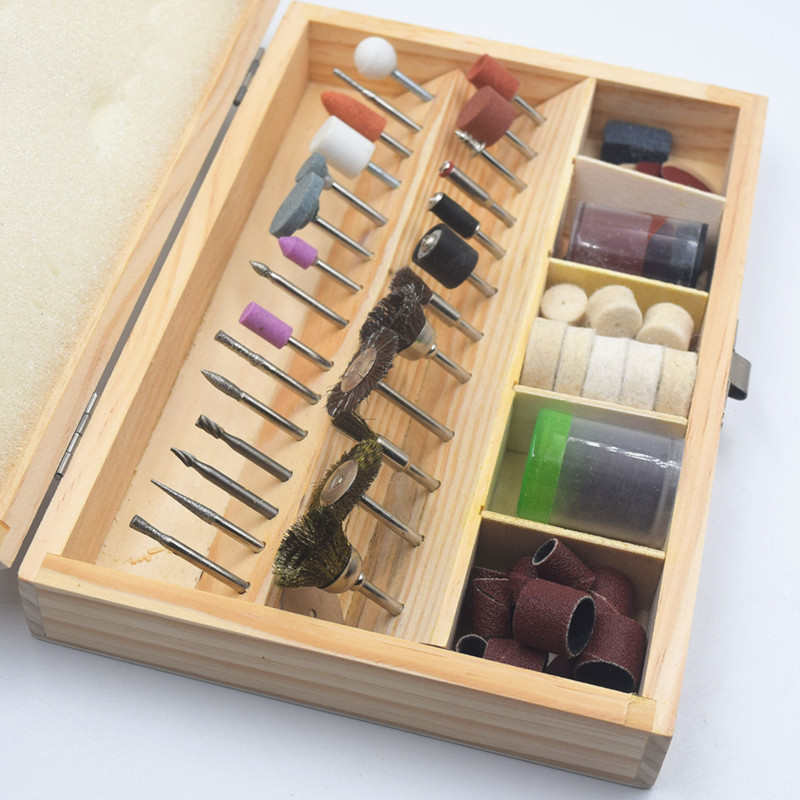 小电磨打磨头钻头玉石羊毛抛光头切割片根木雕文玩电动工具配件