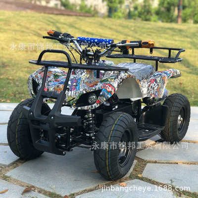 儿童电动ATV小四轮沙滩车越野摩托车儿童四轮电动车36V500W