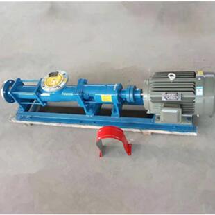 供应G25 1污泥螺杆泵单螺杆泵轴不锈钢螺杆泵压滤机入料泵