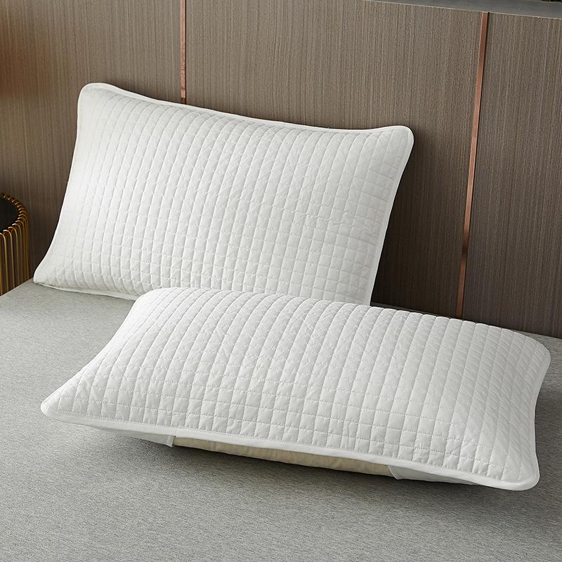 化纤隔脏枕套睡眠家用单人宿舍成人可机洗手洗耐用结实不掉色实惠
