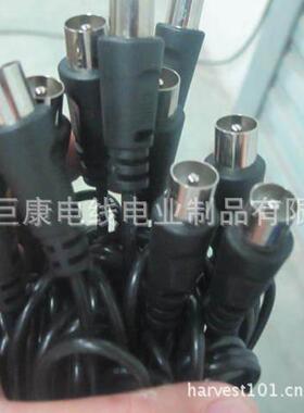 9.成TV头DC音频频视332频AC连接线5网线一体型视线