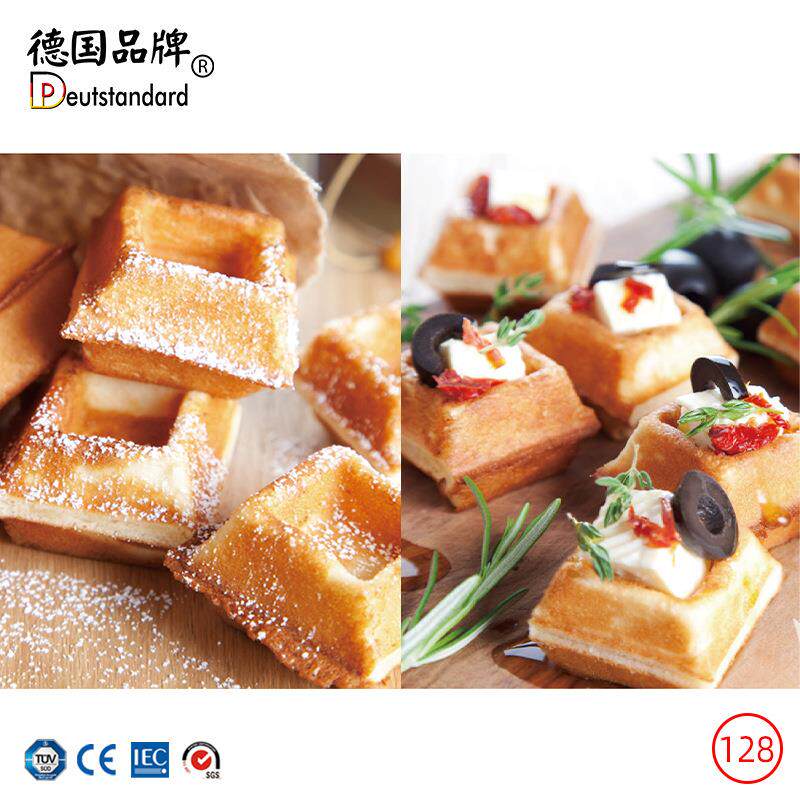 格子饼华夫饼机烘烤华夫炉电热商用华夫饼正方形格子饼松饼机烘烤