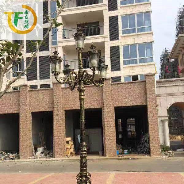 欧式仿古沙铸铝庭院灯压铸铝景观灯中式园林景区异形户外造型公园