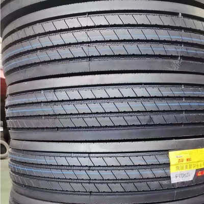 11R22.5汽车轮胎四线花纹货车半挂车轮胎花纹加深大载防扎11r22.5