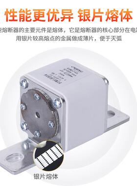 RSM5240L系列充电桩熔断器DC1000V200A-新能源电动汽车直流熔断器
