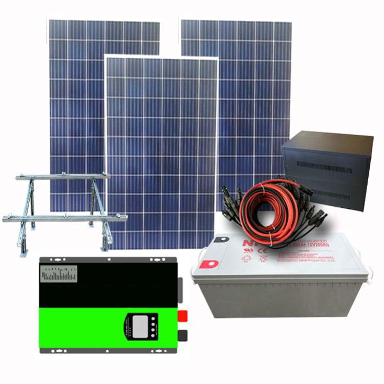 太阳能系统3KW,5KW,10KW-60KW新型节能太阳能并离网混合系统