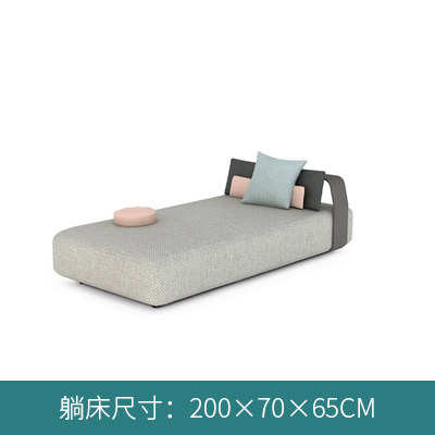 游泳池户外庭院防水 床别墅实木椅沙滩椅躺防晒阳台 休闲床躺椅