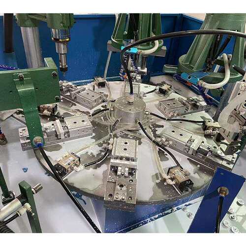 全自动钻孔攻牙倒六zh74角器 位转盘钻孔机攻丝机工 螺纹加工数控 - 封面
