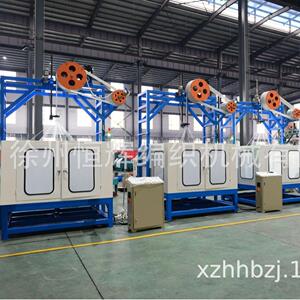 恒辉500型大型编织机PLC电脑触摸屏500-12T-1绳缆安全绳编织机