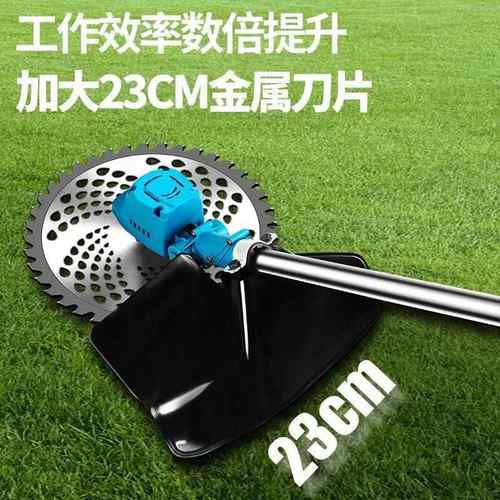 新型电动割草机农用充林电开式功能荒园大功率打草DBB锂多电除草