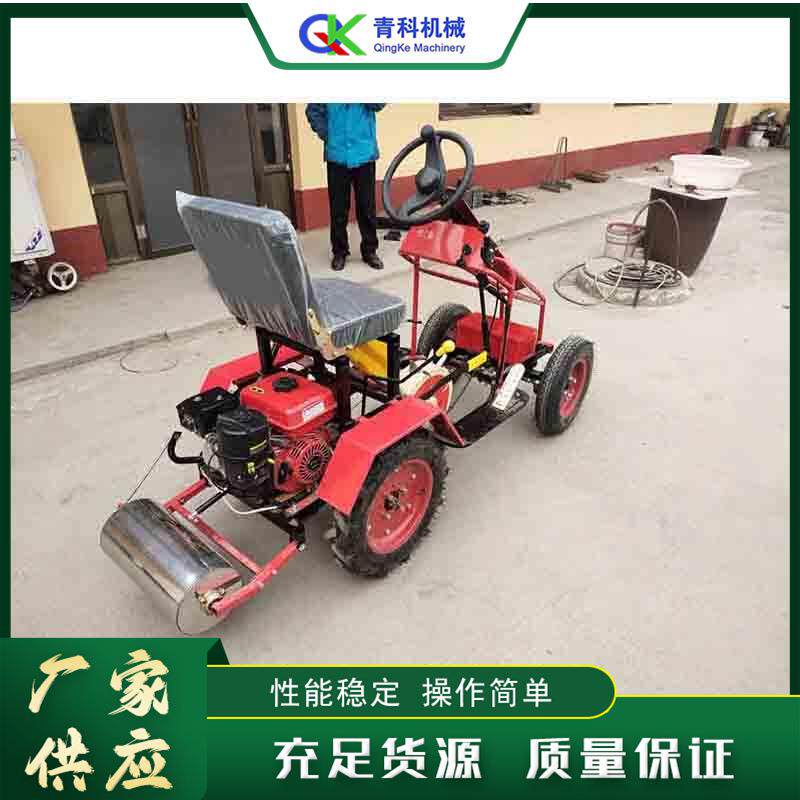座驾式玉米点播机 四轮驱动农作物撒播机 小型农作物种植下粒机