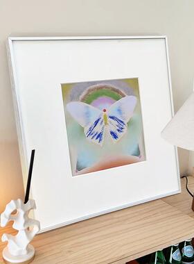 Metamorphose蝴蝶视觉艺术客厅装饰画北欧小众卧室挂画桌面摆画