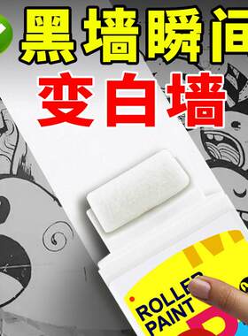【德国专研】小滚刷补墙漆墙面修补膏喷漆罐修覆白墙面白色乳胶漆