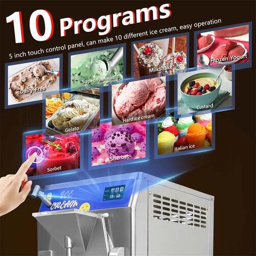 YH-8-2机 商用ice cream maker machine冰淇淋14L 工厂发明毅货22