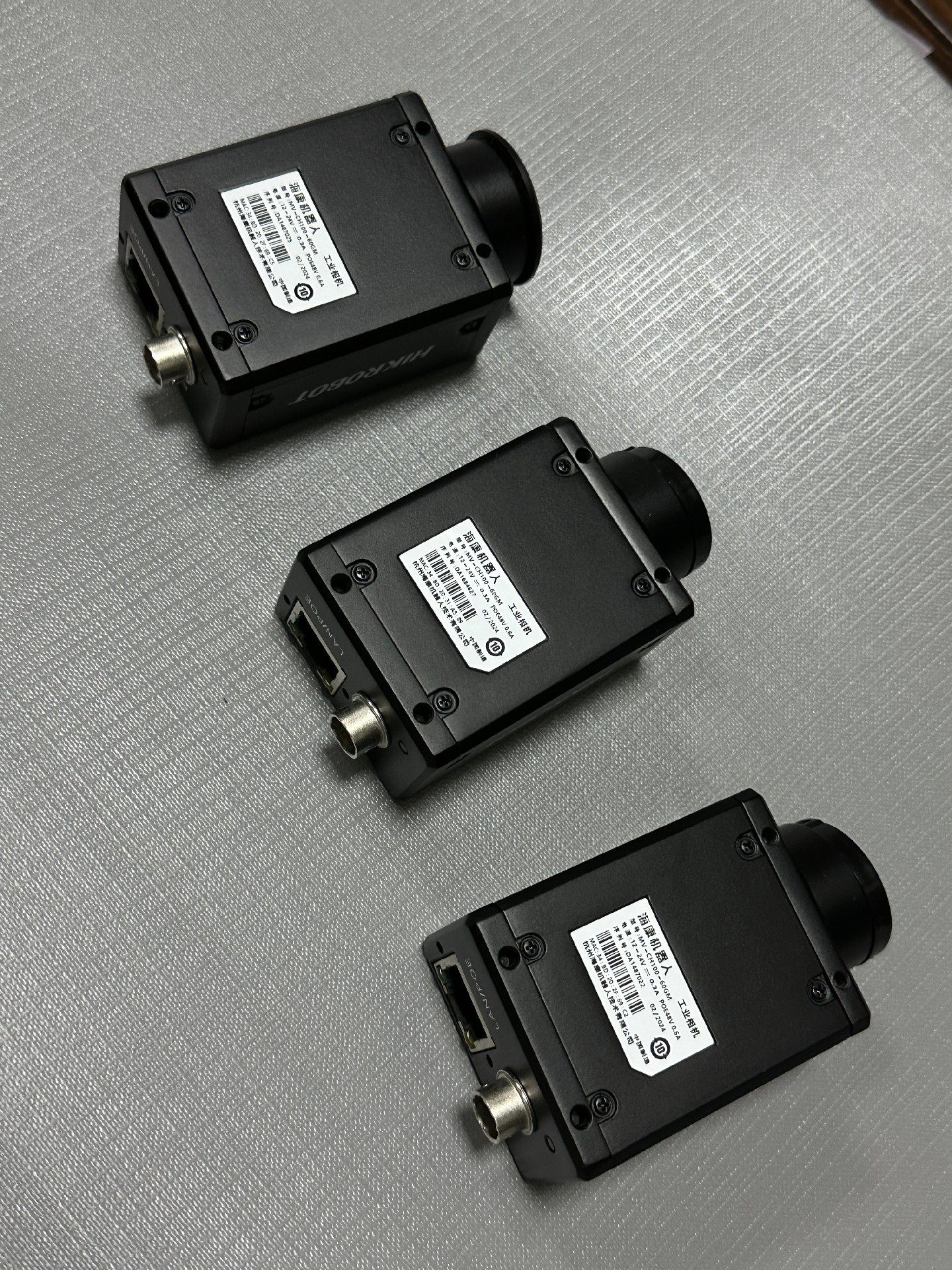 海康威視工業相機，型號MV-CH100-60GM，全新無盒，