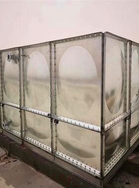 钢板经过模具冲压成的热镀锌水箱螺丝连接无焊缝不漏水液位显示