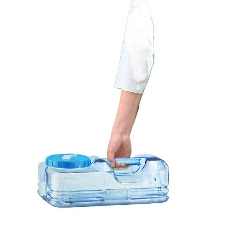 扁方形矮水桶家用功夫茶纯净pc食品级塑料储水桶泡茶用户外饮水桶