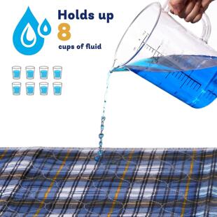 Washable Bed Pads Non-Slip Incontinence Reusable Underpads