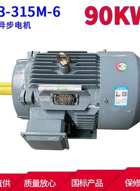 YE3系列三相异步电动机YE3-315M-6 90KW 6极三相异步电机马达本速