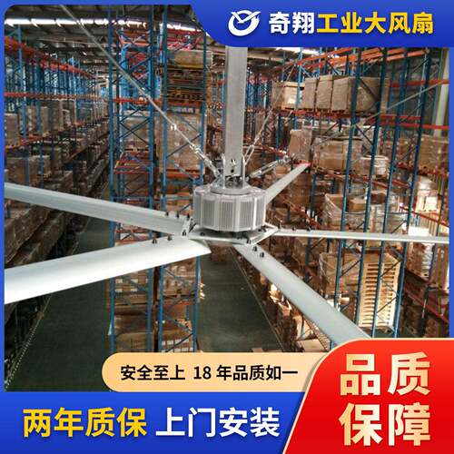 【工业大吊扇】2.5-7.3米厂房工厂车间用大功率大型节能 工业风扇